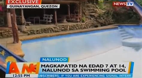 kinantot sa swimming pool|Binata nalunod sa 5ft pool .
